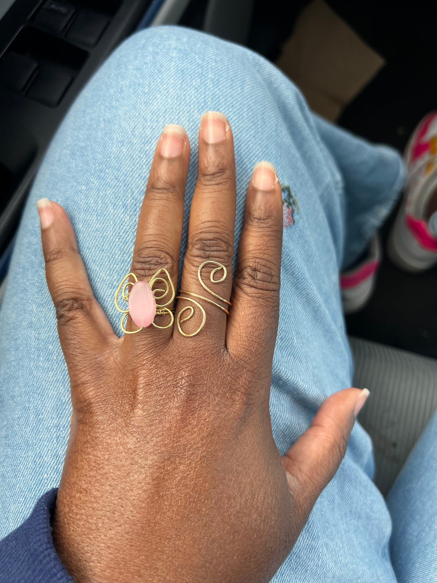 Butterfly Adjustable Ring