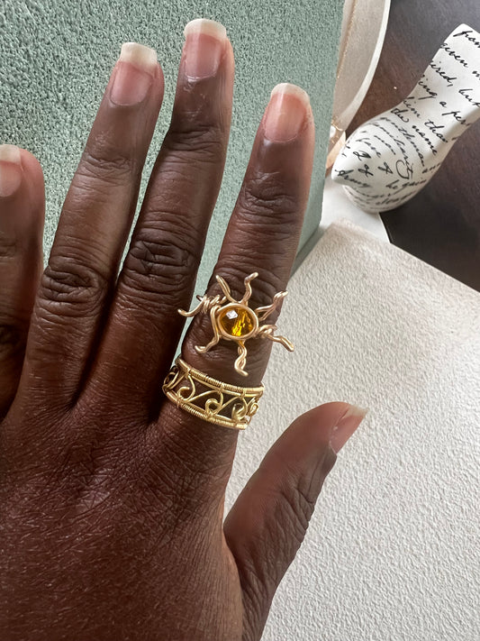 Summer Wave Rings