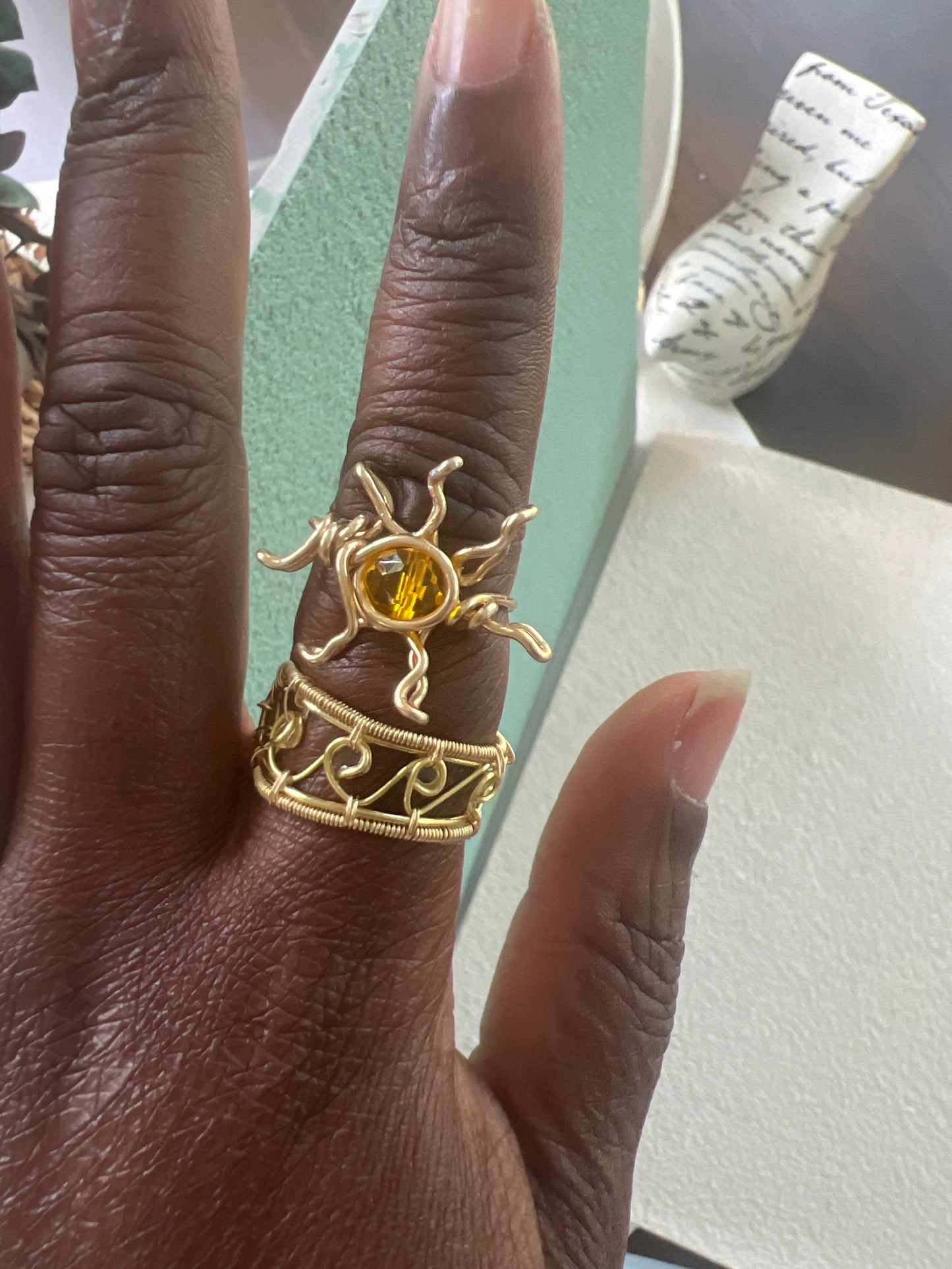 Summer Wave Rings