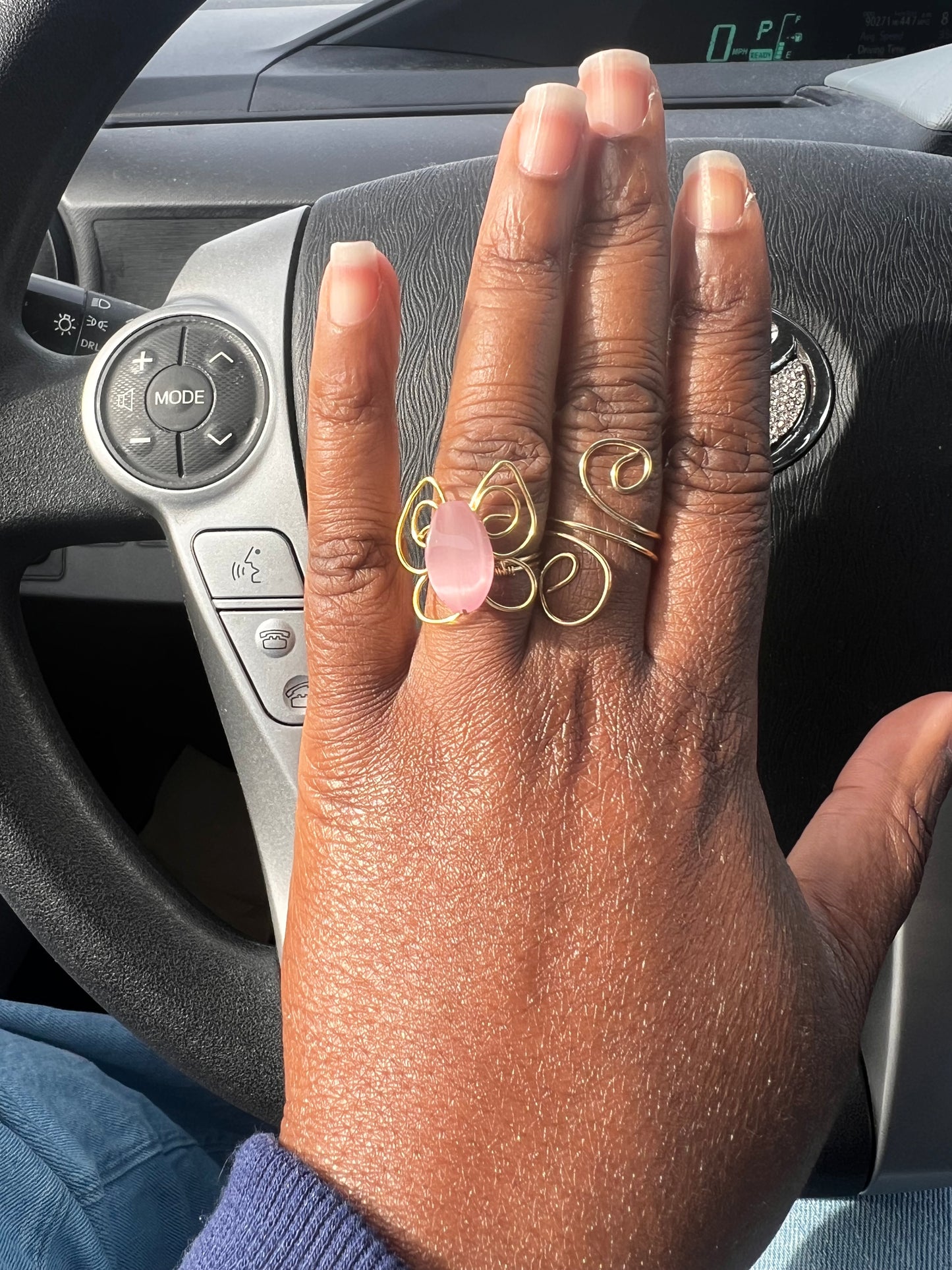 Butterfly Adjustable Ring