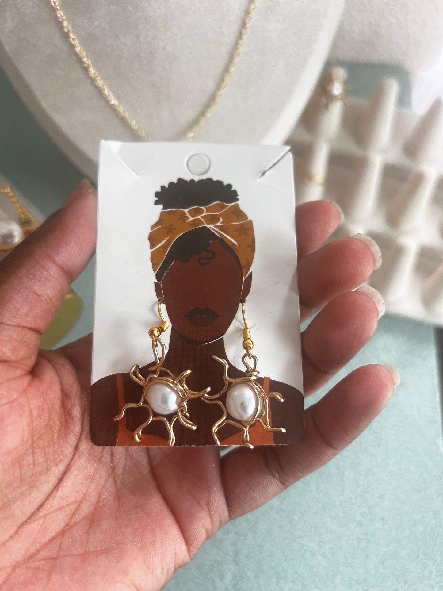 Ocean Pearl Jewelry Set
