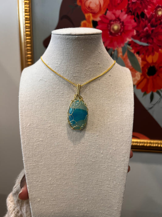 Water Stone Necklace