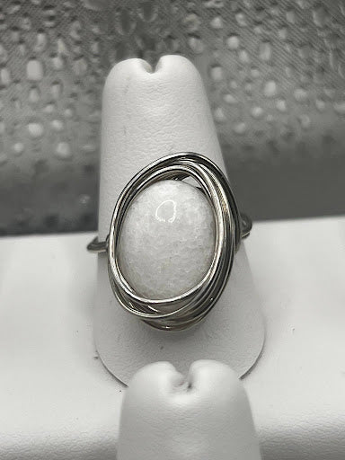 Adjustable Gemstone Ring
